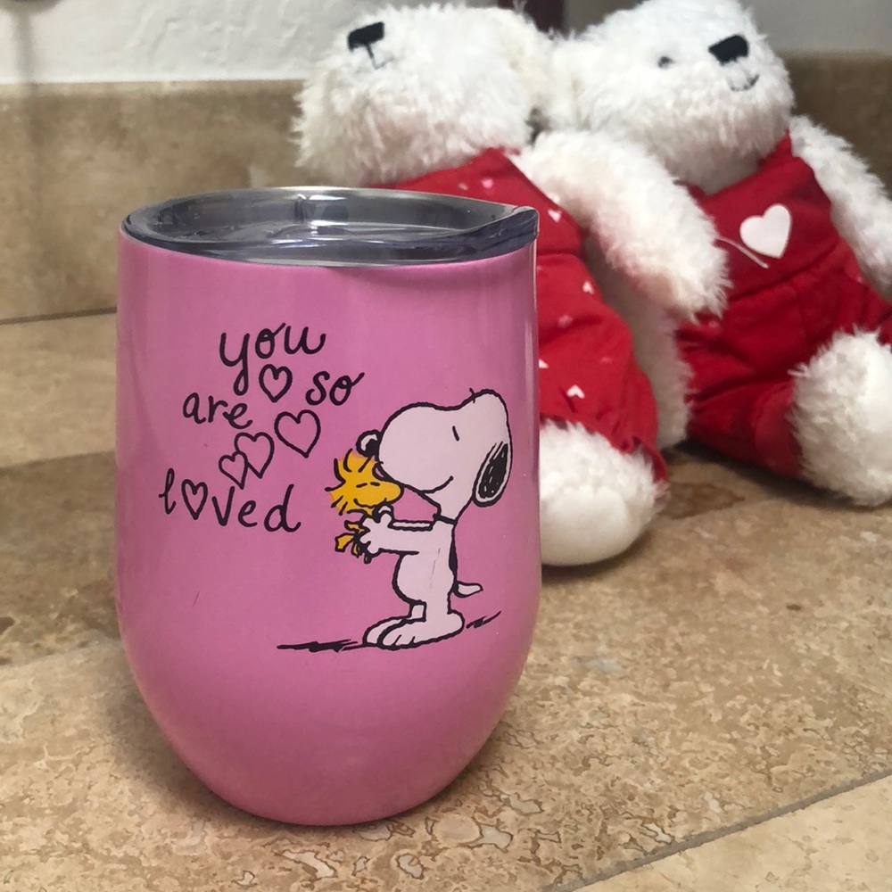 CHARLIE BROWN TRAVEL TUMBLER